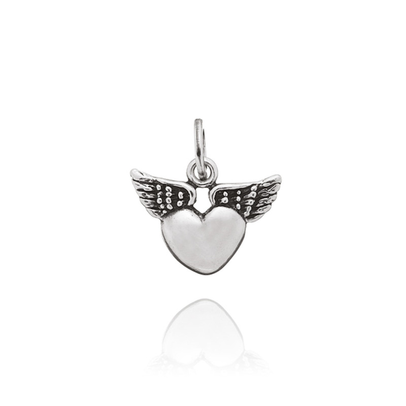 Giovanni Raspini Charm Cuore Alato Ref. 6577 - Tomasini Francia