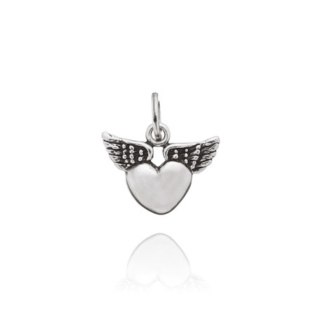 Giovanni Raspini Charm Cuore Alato Ref. 6577 - Tomasini Francia