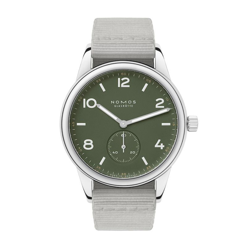 Nomos Glashütte Club Verde Oliva Automatico Edizione Lmitata 753.s3 Ref. 753.S3 - Tomasini Francia