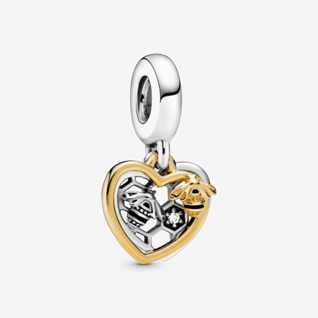Charm Pendente Cuori E Api Ref. 768838C01 - Tomasini Francia