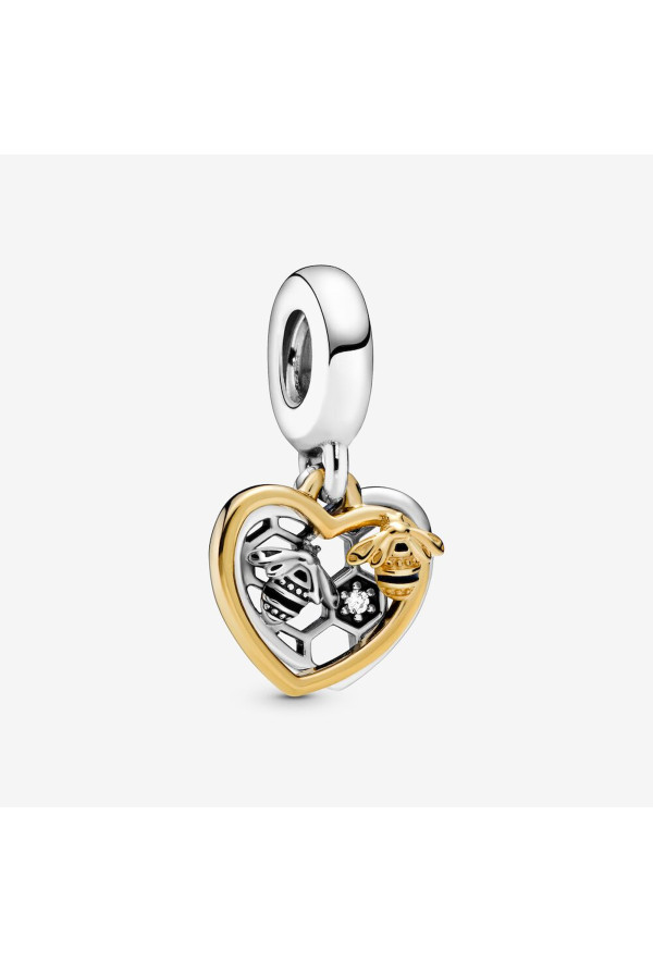 Charm Pendente Cuori E Api Ref. 768838C01 - Tomasini Francia