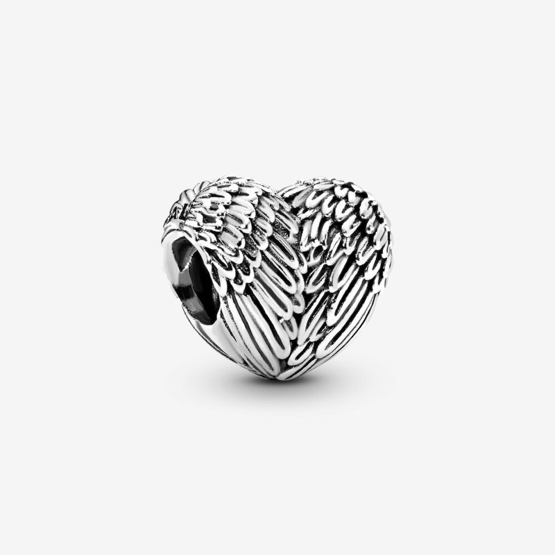 Charm A Cuore Piume D’angelo Ref. 791751 - Tomasini Francia