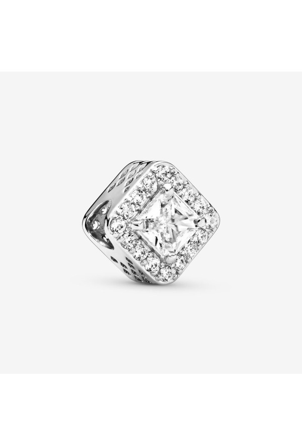 Charm Punto Luce Quadrato Scintillante Ref. 796206CZ - Tomasini Francia