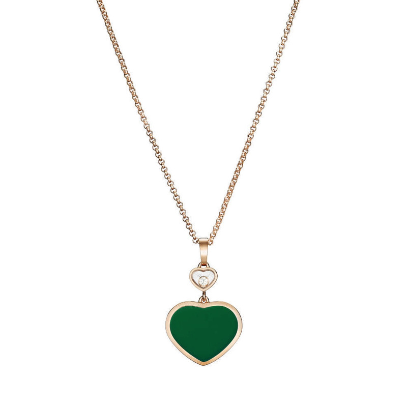 Chopard Happy Hearts Collana Agata Verde 797482-5101 Ref. 797482-5101 - Tomasini Francia