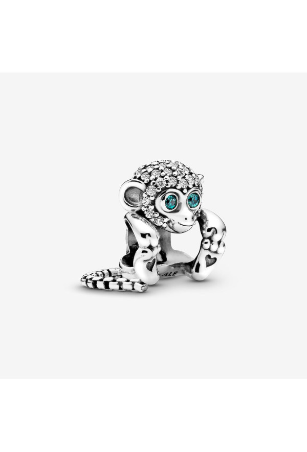 Charm Scimmia Con Pavé Ref. 798054CZ - Tomasini Francia