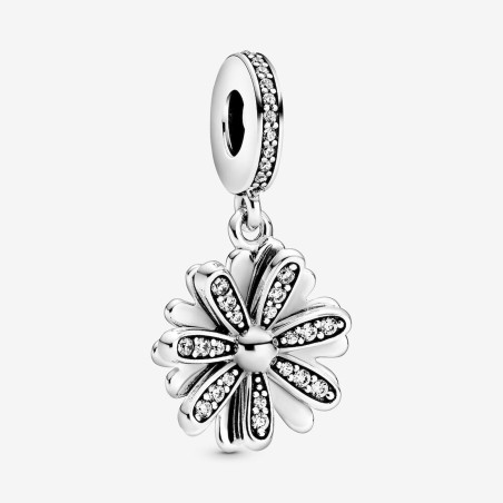 Pandora Charm Pendente Margherita Scintillante Ref. 798813C01 - Tomasini Francia
