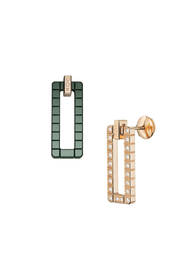 Chopard Orecchini Ice Cube Rihanna 839895-9003 Ref. 839895-9003 - Tomasini Francia