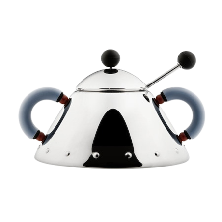 Alessi Zuccheriera Con Cucchiaino Ref. 9097 - Tomasini Francia