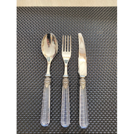Blanc Mariclò Set Posate Vintage 6 Posti Tavola Ref. A0005399TR - Tomasini Francia