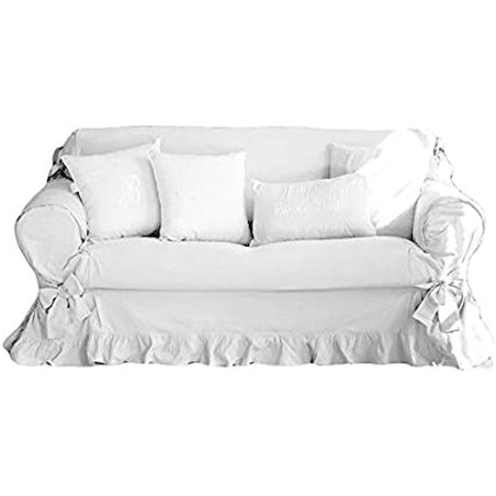 Blanc Mariclò Copridivano Bianco Ref. A1567099BI - Tomasini Francia