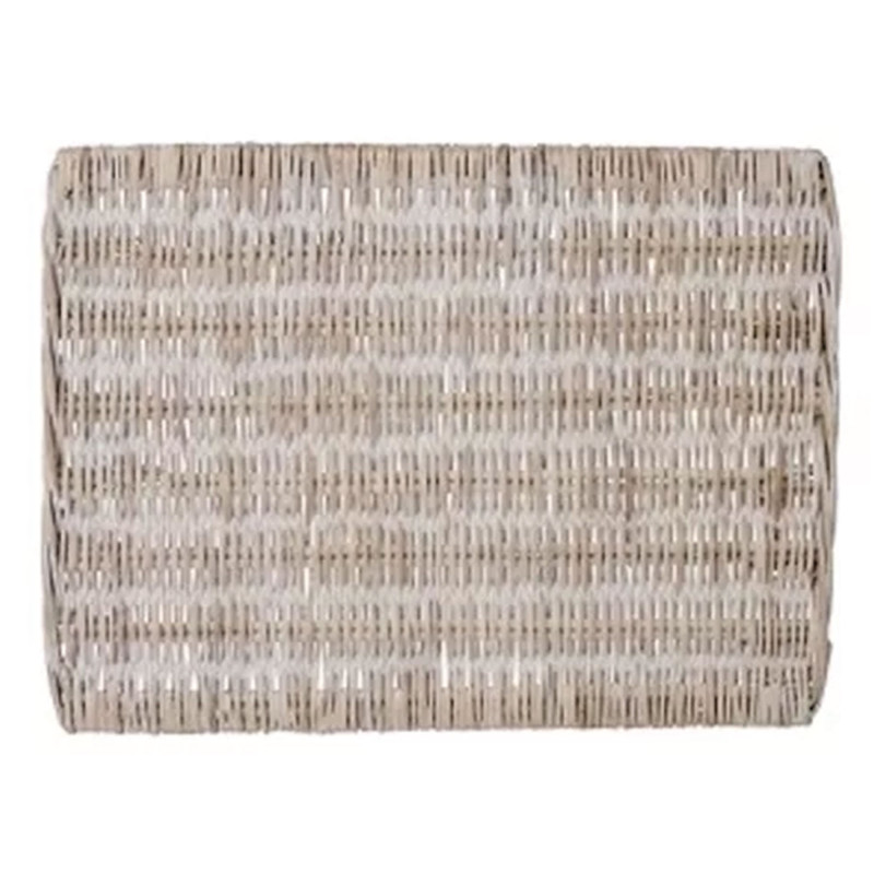 Blanc Mariclò Set Americano In Rattan Ref. A21014 - Tomasini Francia