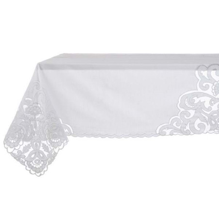 Tovaglia Cotone Blanc Mariclò Ref. A2185599BI - Tomasini Francia