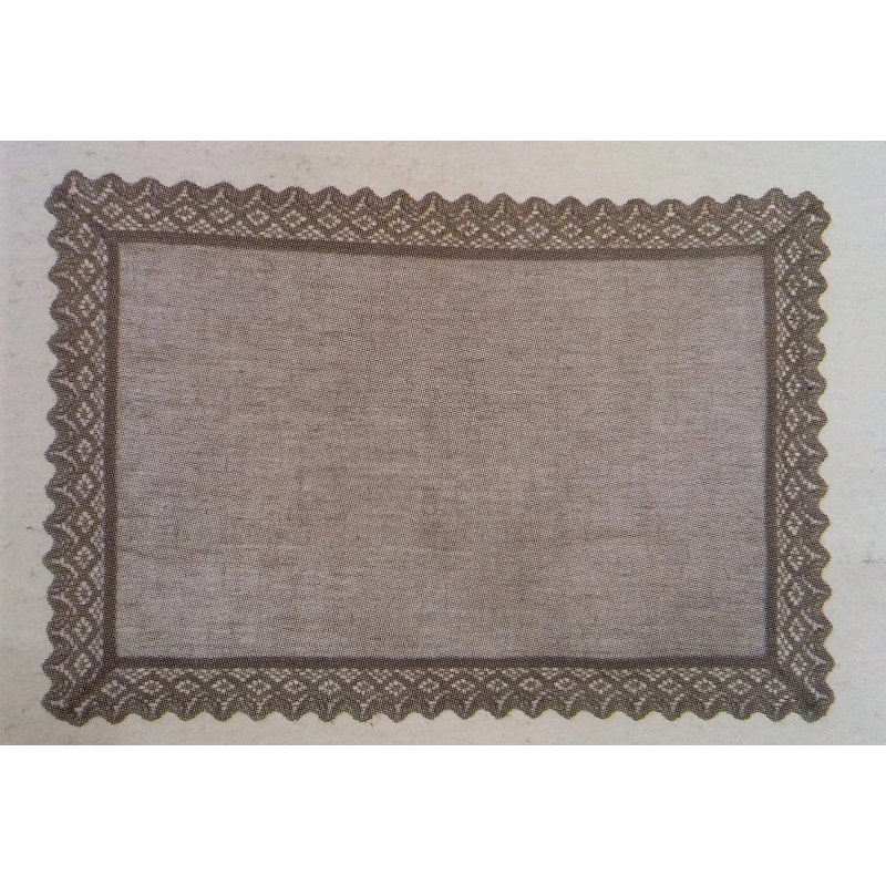 Tovaglietta Grigia Blanc Mariclò Ref. A2191099GR - Tomasini Francia