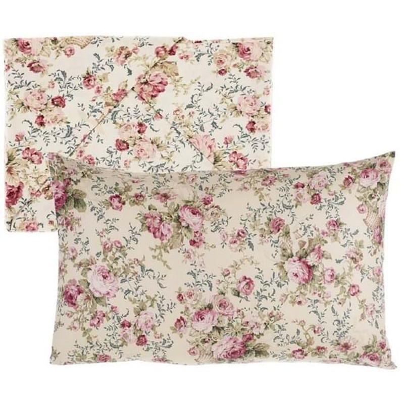 Blanc Mariclò Completo Letto Matrimoniale In Cotone Ref. A2543299BG - Tomasini Francia