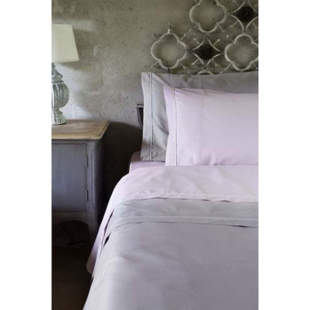 Blanc Mariclò Completo Letto Matrimoniale Grigio Ref. A2544599GR - Tomasini Francia