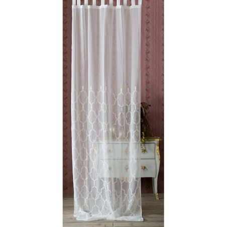 Blanc Mariclò Tenda Con Passanti Ref. A25504 - Tomasini Francia