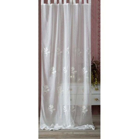 Blanc Mariclò Tenda Con Passanti Ref. A25507 - Tomasini Francia
