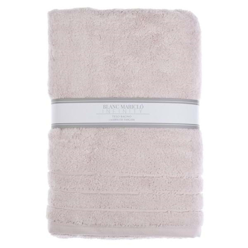 Blanc Mariclò Telo Bagno Rosa Antico Ref. A2648399RC - Tomasini Francia