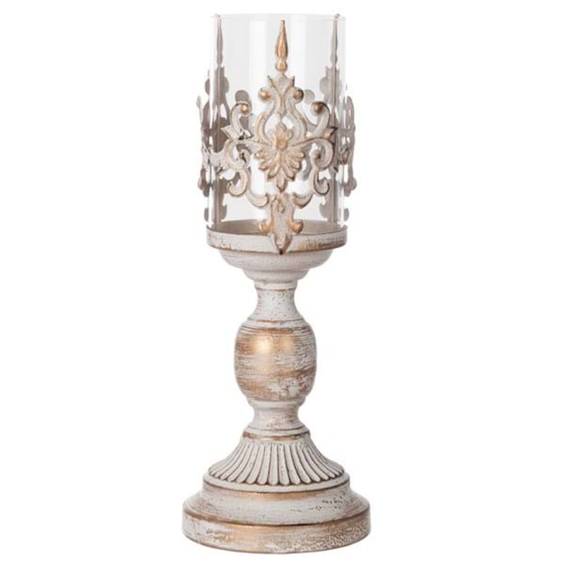 Blanc Mariclò Candelabro Basso Ad Una Fiamma Ref. A29103 - Tomasini Francia