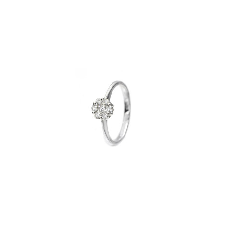 Giorgio Visconti Anello Pavè Di Diamanti 0.23 Kt Ref. ABX12293/0.23/2.90 - Tomasini Francia