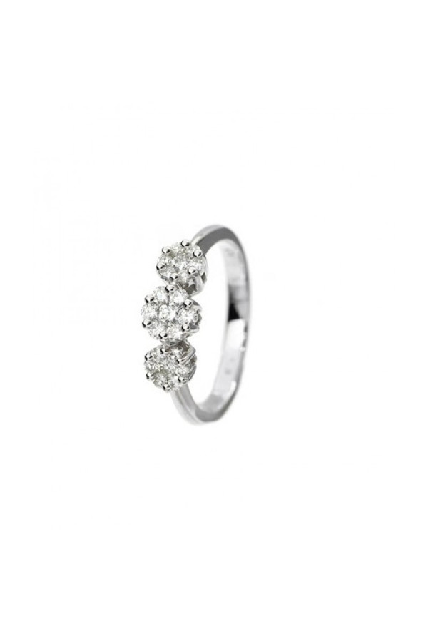 Giorgio Visconti Anello Pavè Di Diamanti 0.58 Kt Ref. ABX12311/0.58/2.40 - Tomasini Francia