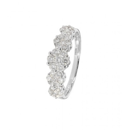 Giorgio Visconti Veretta Pavè Di Diamanti 0.71 Kt Ref. ABX14982/0.71/2.50 - Tomasini Francia