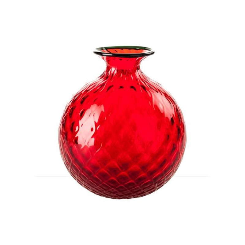 Venini Vaso Monofiore Rosso Ref. AR10018RO - Tomasini Francia
