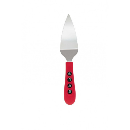 Brandani Pala Dolce Musicale 4 Melodie Colore Rosso Inox Ref. 59081 - Tomasini Francia