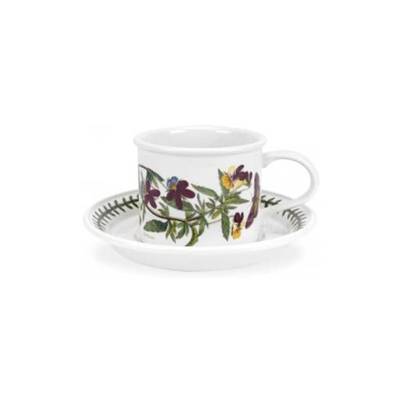 Botanic Garden Tazza Caffè Decoro Heartsease Ref. BG04032-15 - Tomasini Francia