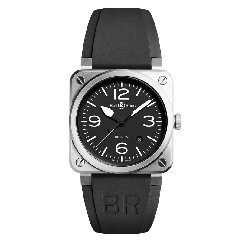 Bell & ross Instruments Br0392-blc-st Ref. BR0392-BLC-ST - Tomasini Francia