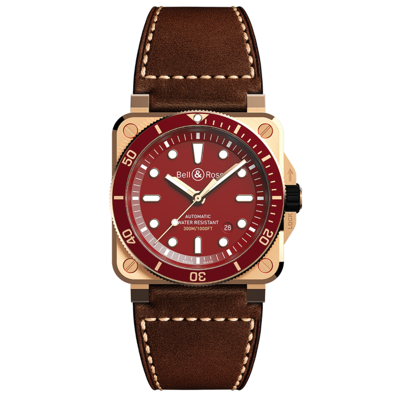 Bell & ross Diver Br0392-d-r--br/sca Ref. BR0392-D-R--BR/SCA - Tomasini Francia