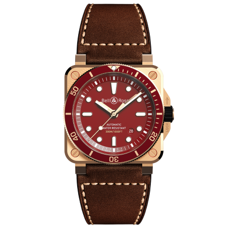Bell & ross Diver Br0392-d-r--br/sca Ref. BR0392-D-R--BR/SCA - Tomasini Francia
