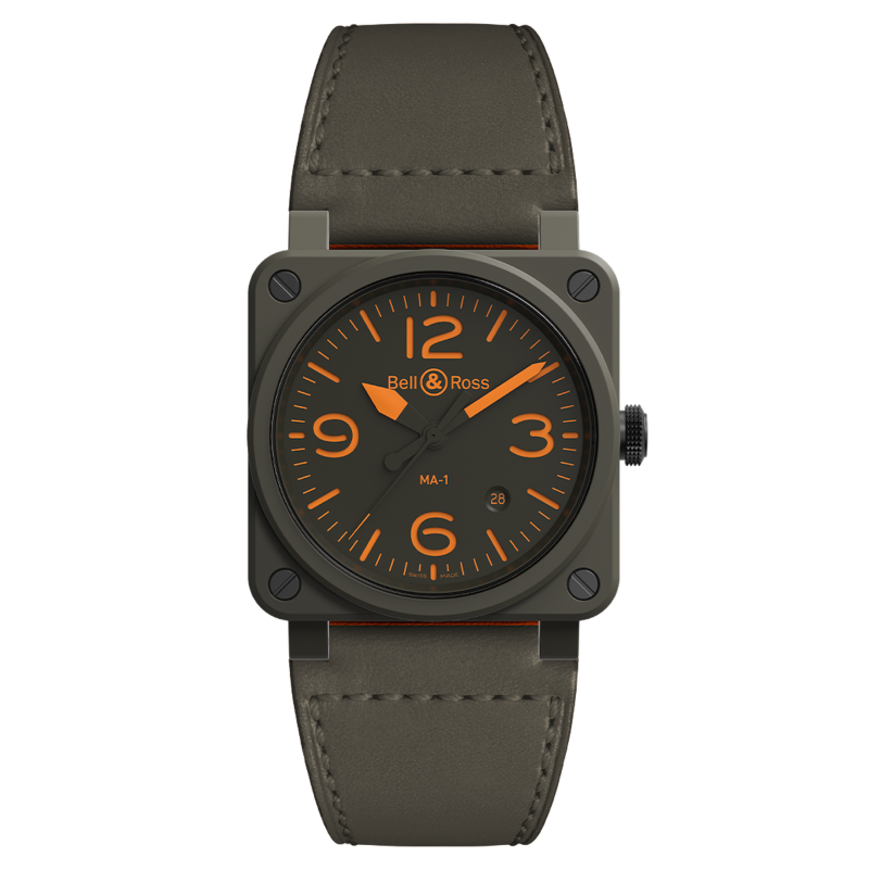 Bell & ross Instruments Br0392-kao-ce/sca Ref. BR0392-KAO-CE/SCA - Tomasini Francia