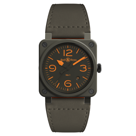 Bell & ross Instruments Br0392-kao-ce/sca Ref. BR0392-KAO-CE/SCA - Tomasini Francia