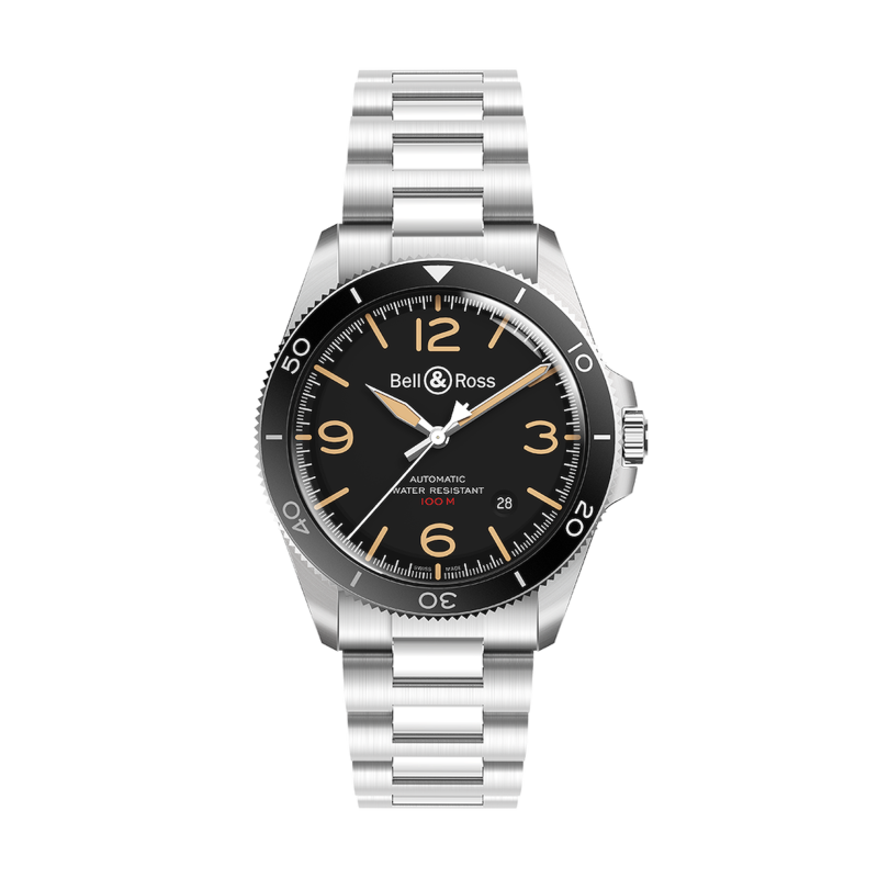 Bell & ross Vintage Brv292-her-st/srb Ref. BRV292-HER-ST/SRB - Tomasini Francia