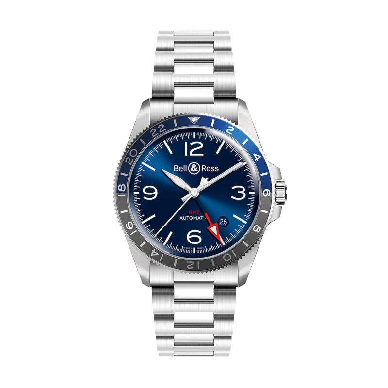 Bell & ross Vintage Brv293-blu-st/sst Ref. BRV293-BLU-ST/SST - Tomasini Francia
