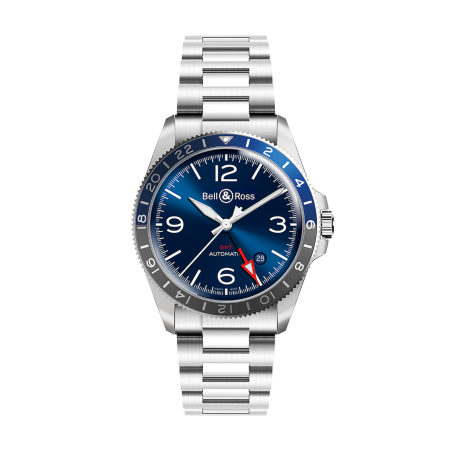 Bell & ross Vintage Brv293-blu-st/sst Ref. BRV293-BLU-ST/SST - Tomasini Francia