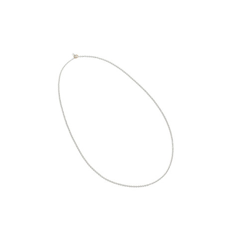 Collana Queriot Motivo Catena Rollò In Argento E Oro Ref. C12A0390 - Tomasini Francia