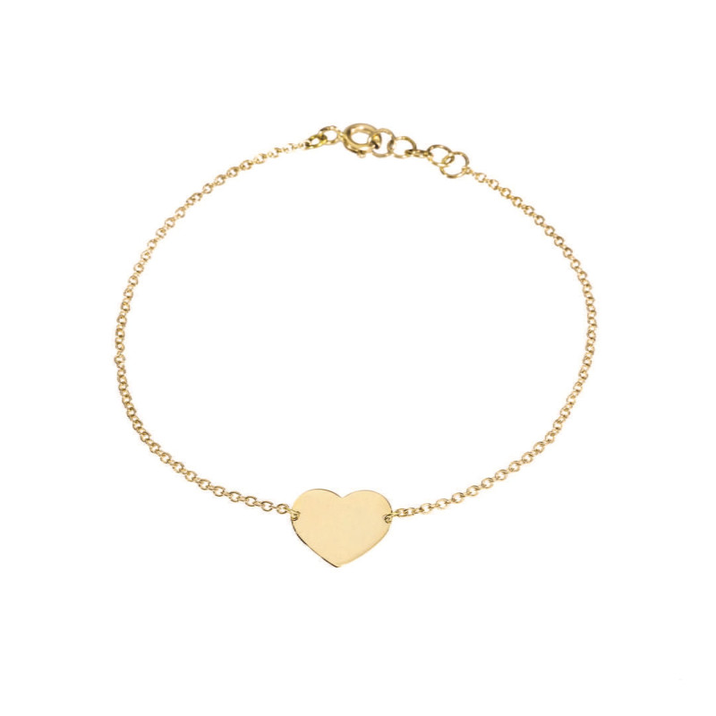 Marco Gerbella Bracciale Cuore Centrale In Oro Giallo Ref. CL-BC-41-XG - Tomasini Francia