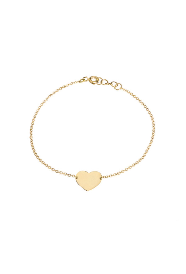 Marco Gerbella Bracciale Cuore Centrale In Oro Giallo Ref. CL-BC-41-XG - Tomasini Francia