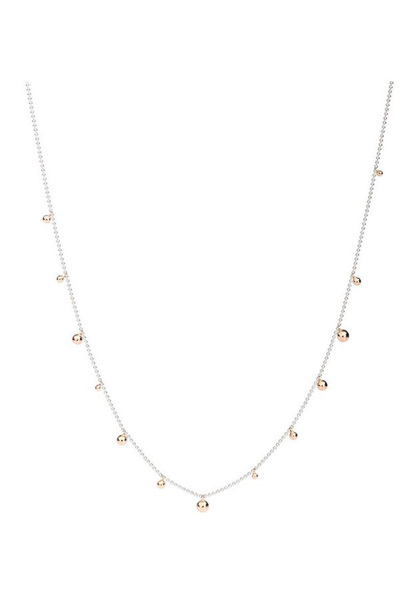 Dodo Collana Bollicine Argento Ed Oro Rosa Ref. DCBALL17/9/A - Tomasini Francia