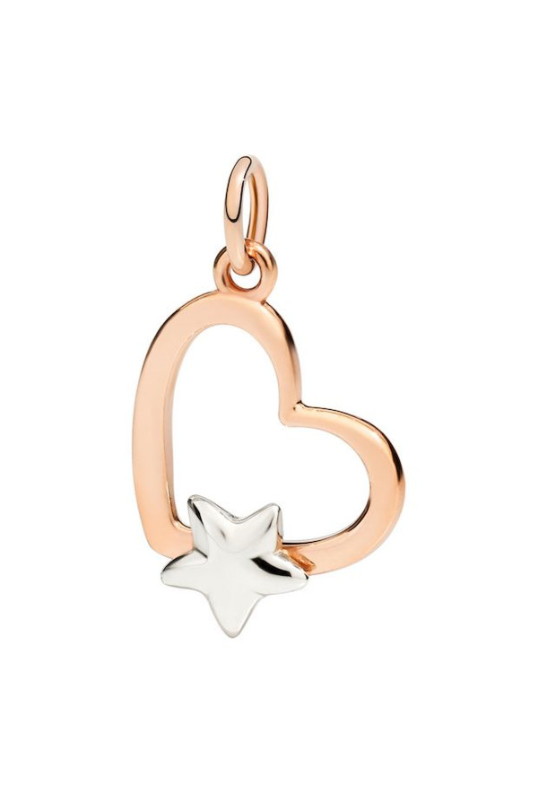 Dodo Ciondolo Cuore Silhouette Ref. DMCUT/9/ST9B/K - Tomasini Francia