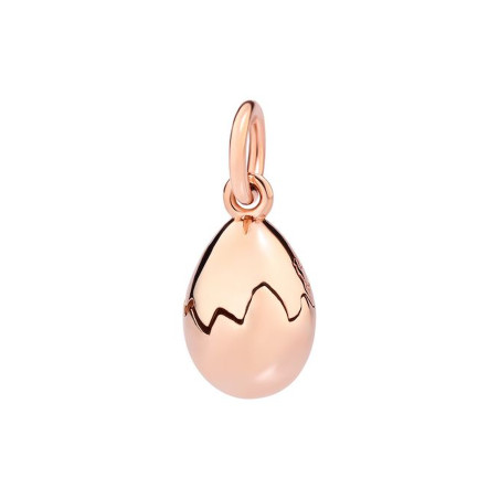 Dodo Ciondolo Uovo Oro Rosa Ref. DMEGGP/9 - Tomasini Francia