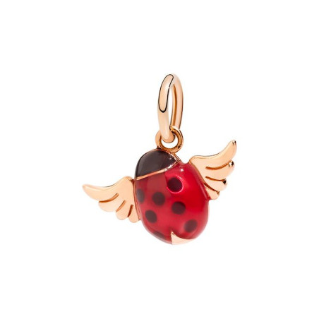 Dodo Ciondolo Coccinella Con Ali Ref. DMEVO/COC/9/K - Tomasini Francia