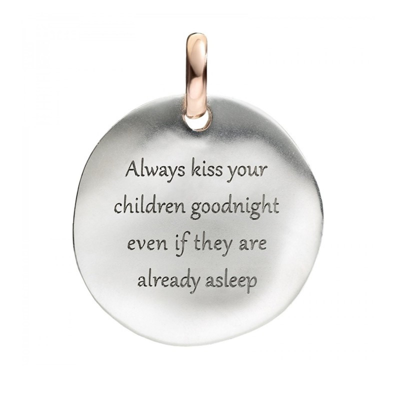 Moneta Queriot Always Kiss Your Children Ref. F12A03M0013 - Tomasini Francia