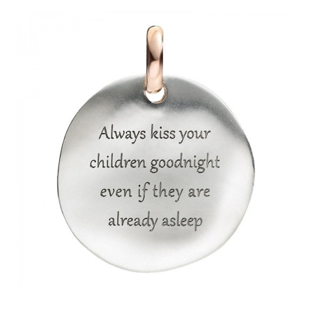Moneta Queriot Always Kiss Your Children Ref. F12A03M0013 - Tomasini Francia