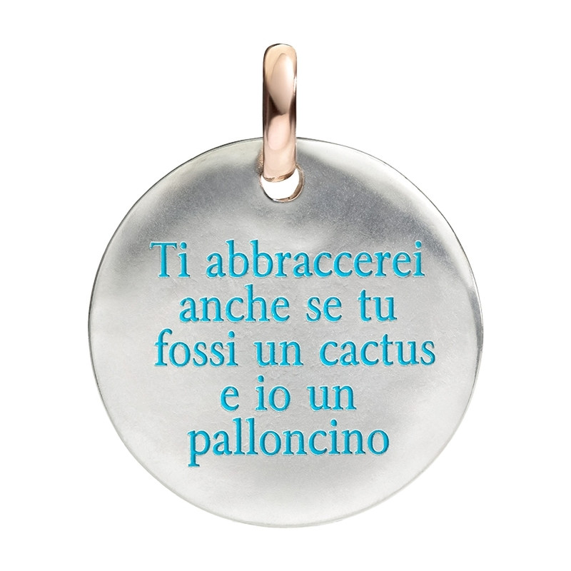 Moneta Queriot " Ti Abbraccerei Anche Se Tu Fossi Un Cactus Ed Io Un Palloncino” Ref. F13A03M5238 - Tomasini Francia
