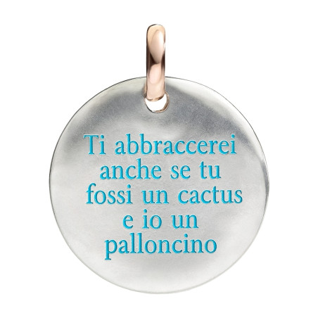 Moneta Queriot " Ti Abbraccerei Anche Se Tu Fossi Un Cactus Ed Io Un Palloncino” Ref. F13A03M5238 - Tomasini Francia