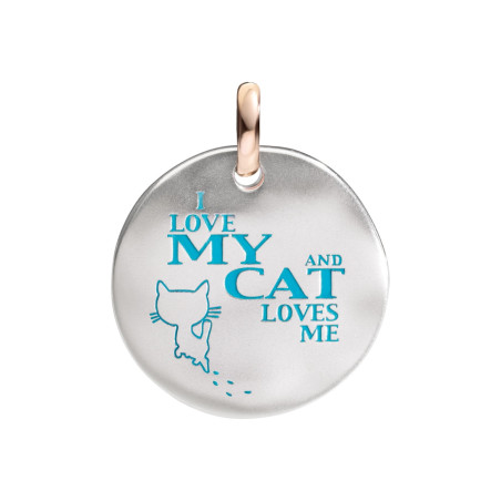 Moneta Queriot "i Love My Cat And My Cat Loves Me” Ref. F13A03M5844 - Tomasini Francia