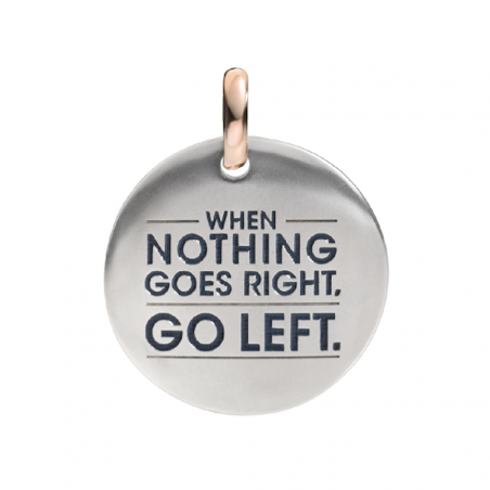 Moneta Queriot "when Nothing Goes Right: Go Left" Ref. F14A03M5748 - Tomasini Francia
